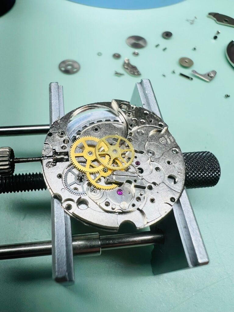 Re assembly of A. Shield movement